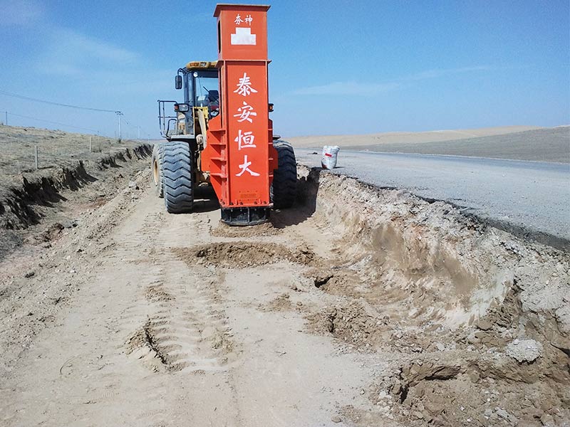 Rapid impact compaction treatment of roadbed